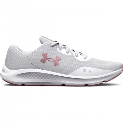 Under Armour Charged Pursuit 3 Tech Γυναικεία Αθλητικά Παπούτσια Running Λευκά