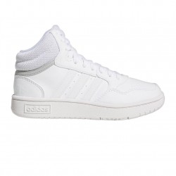 Adidas Αθλητικά Παιδικά Παπούτσια Μπάσκετ Hoops Mid 3.0 K Cloud White / Grey Two
