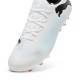 Puma Play MG Χαμηλά Ποδοσφαιρικά Παπούτσια με Τάπες Λευκά