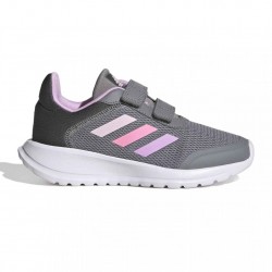 Adidas Αθλητικά Παιδικά Παπούτσια Running Tensaur Run 2.0 CF K με Σκρατς Γκρι
