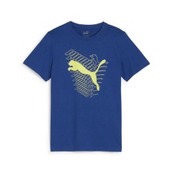 Puma Ανδρικό T-shirt Κοντομάνικο GRAPHIC CAT TEE Cobalt Glaze color