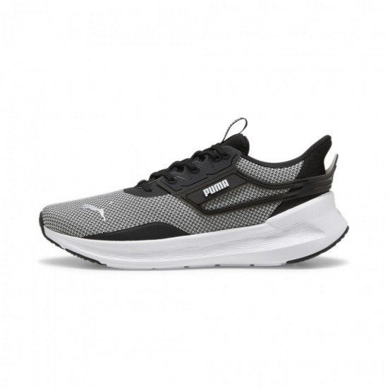 Puma Softride Symmetry Running Ανδρικά Αθλητικά Παπούτσια Μαύρο - Λευκό