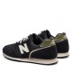 New Balance 373 Suede Trainers (ML373OM2)  Black