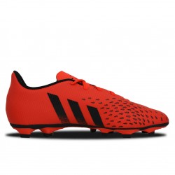 Adidas Predator Freak.4 FxG Χαμηλό Ποδοσφαιρικό Παπούτσι με Τάπες Κόκκινο