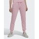 Adidas Essentials French Terry Logo Pants Παντελόνι Γυναικείας Φόρμας με Λάστιχο True Pink / White