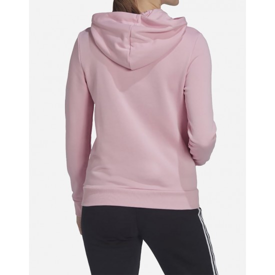 Adidas Γυναικείο Φούτερ με Κουκούλα Ροζ