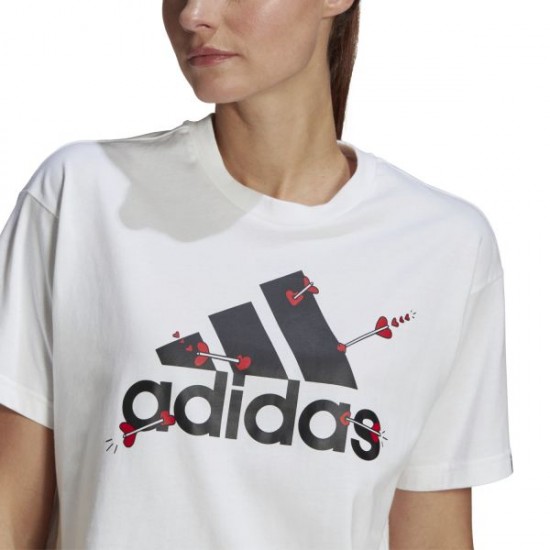 Adidas Valentine Graphic White