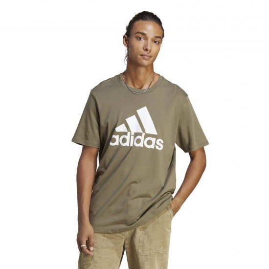 Adidas Ανδρικό T-shirt Πράσινο με Στάμπα