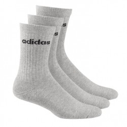 Adidas Αθλητικές Κάλτσες Γκρι 3 Ζεύγη