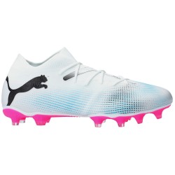Puma Future 7 Match FG/AG Ψηλά Ποδοσφαιρικά Παπούτσια με Τάπες Λευκά