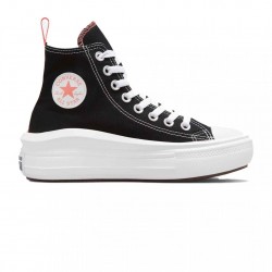 Converse  Sneakers High Chuck Taylor All Star Move Black / Pink Salt / White