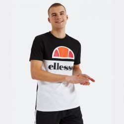 Ellesse Ανδρικό T-shirt Μαύρο με Λογότυπο