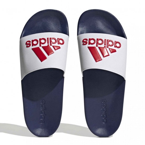 Adidas Adilette Ανδρικά Slides Λευκά