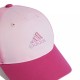 Adidas Παιδικό Καπέλο Jockey Υφασμάτινο Ροζ