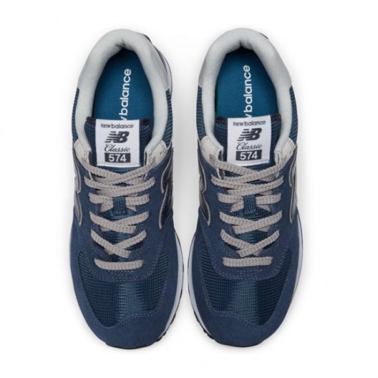 New Balance 574 Ανδρικά Sneakers Navy Μπλε