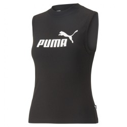 Puma Αμάνικη Γυναικεία Μπλούζα Μαύρη