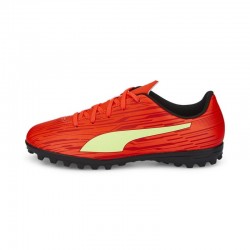 Puma Παιδικά Ποδοσφαιρικά Παπούτσια Rapido III με Σχάρα Κόκκινα