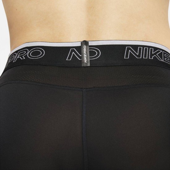 Nike Pro Dri-Fit Tight Ανδρικό Ισοθερμικό Παντελόνι Μαύρο
