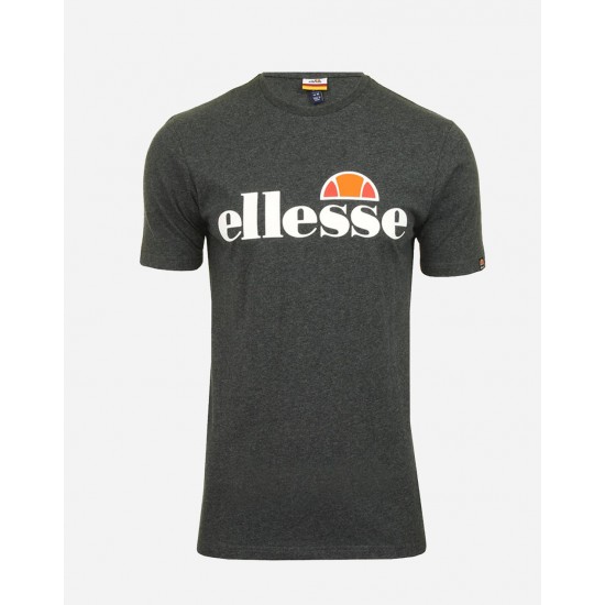 Ellesse Prado Ανδρικό T-shirt Dark Grey με Λογότυπο