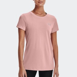 Under Armour Αθλητικό Γυναικείο T-shirt Ροζ