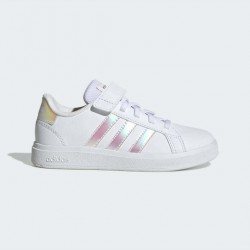 Adidas Παιδικά Sneakers Grand Court Cloud White / Iridescent