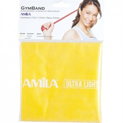 Λάστιχο Amila Gym Band 2,5m, Ultra light 48185