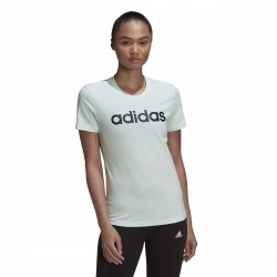 Adidas Γυναικείο T-shirt Ice Mint με Στάμπα