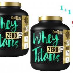 GoldTouch Nutrition Whey Titans Zero Πρωτεΐνη Ορού Γάλακτος Χωρίς Γλουτένη 4kg Chocolate